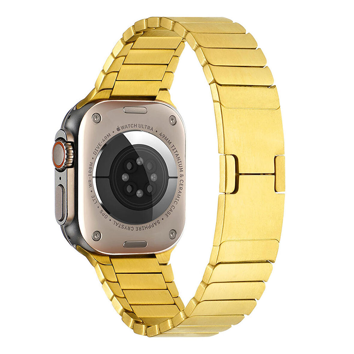 Apple Watch Uyumlu 44mm Zore KRD-82 Metal Kordon 