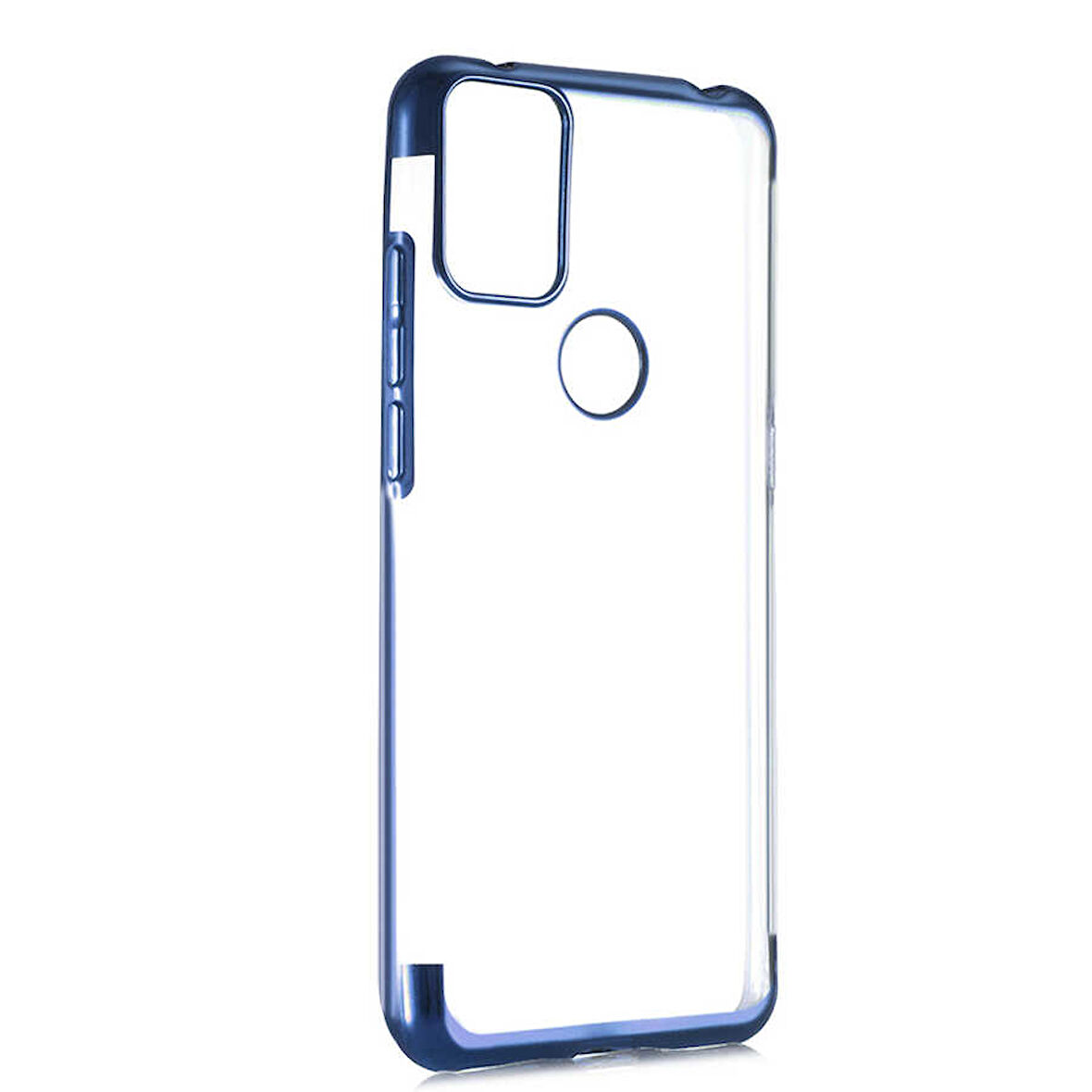 Alcatel 3X 2020 Kılıf Zore Dört Köşeli Lazer Silikon Kılıf