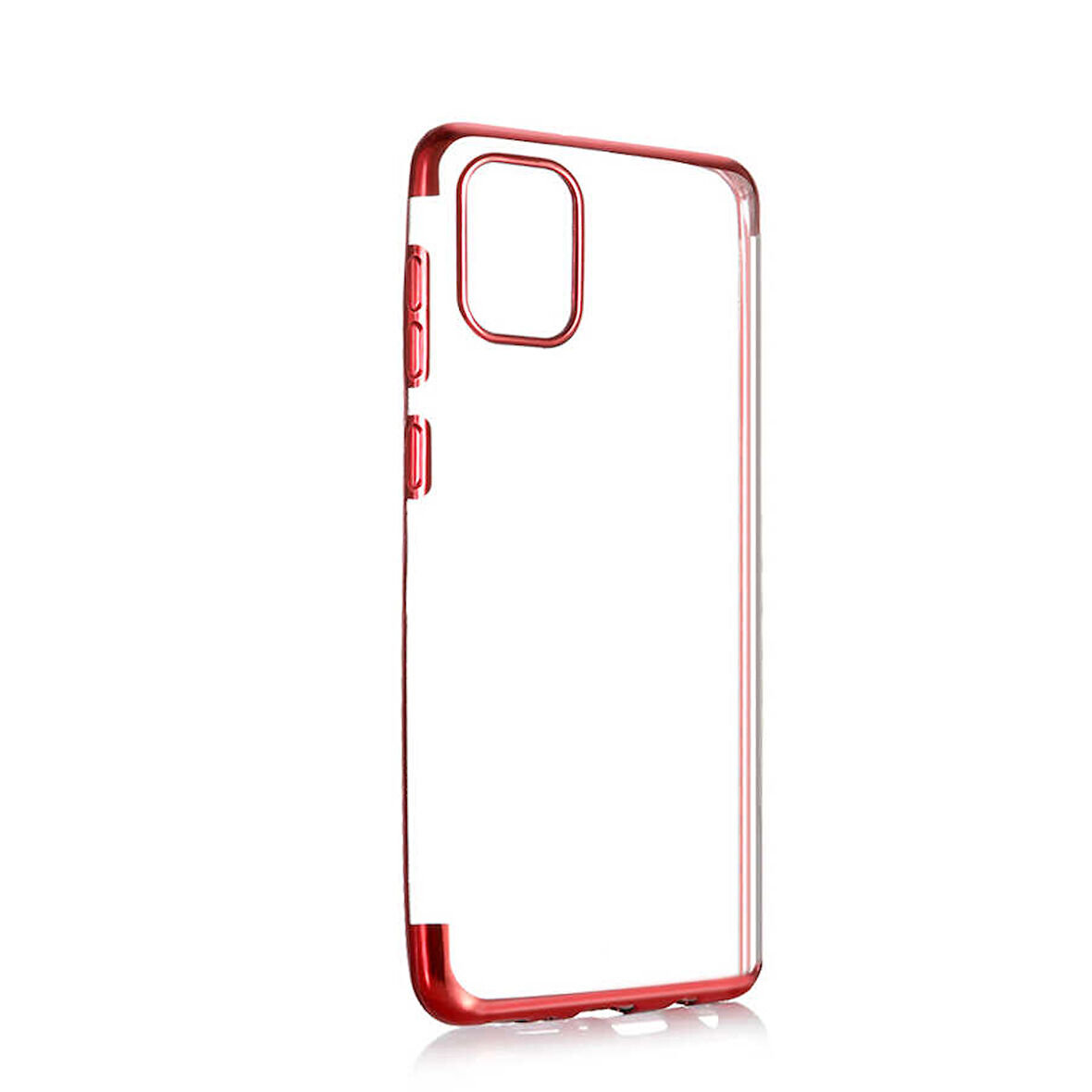 Xiaomi Mi 10 Lite Kılıf Zore Dört Köşeli Lazer Silikon Kılıf