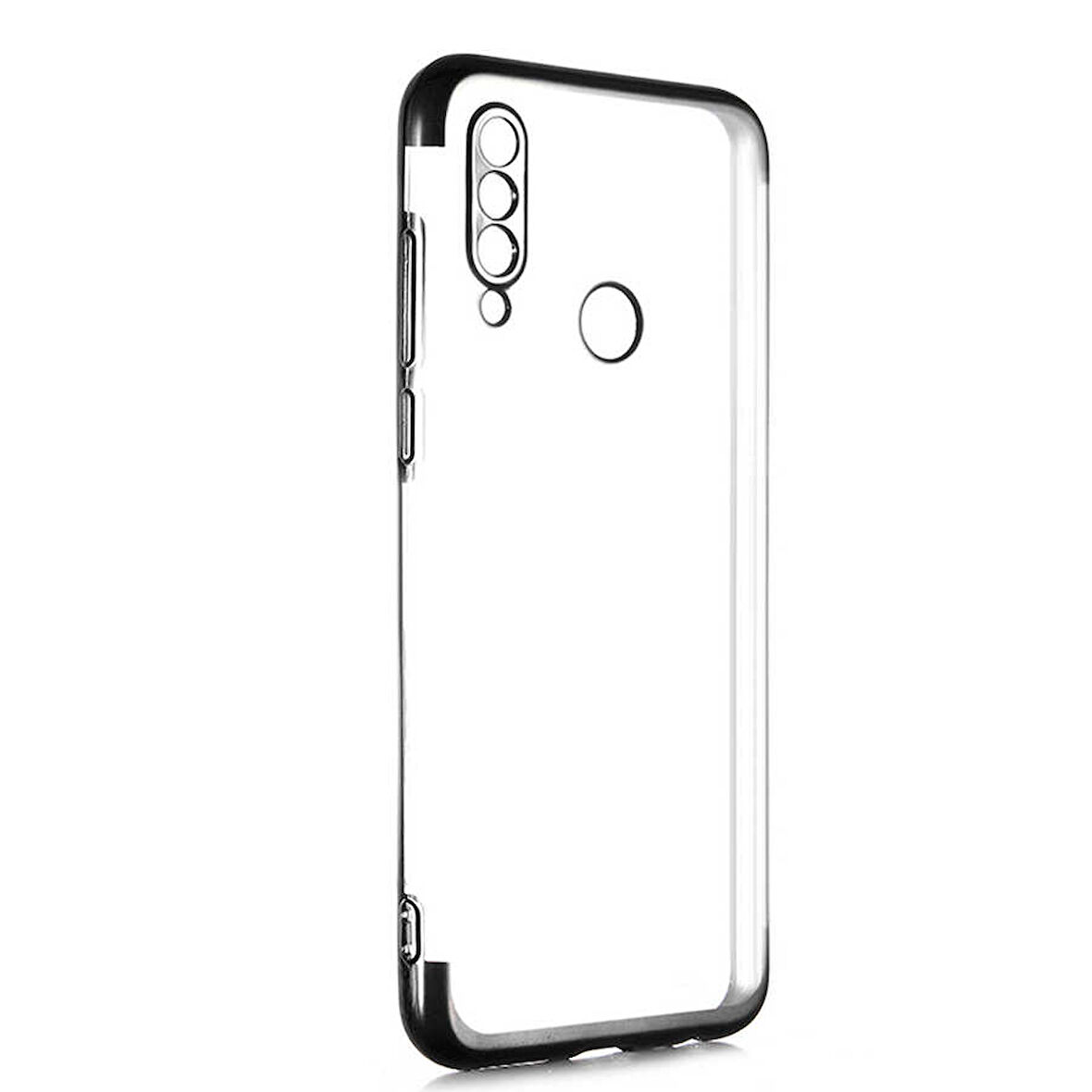 Meizu M10 Kılıf Zore Dört Köşeli Lazer Silikon Kılıf