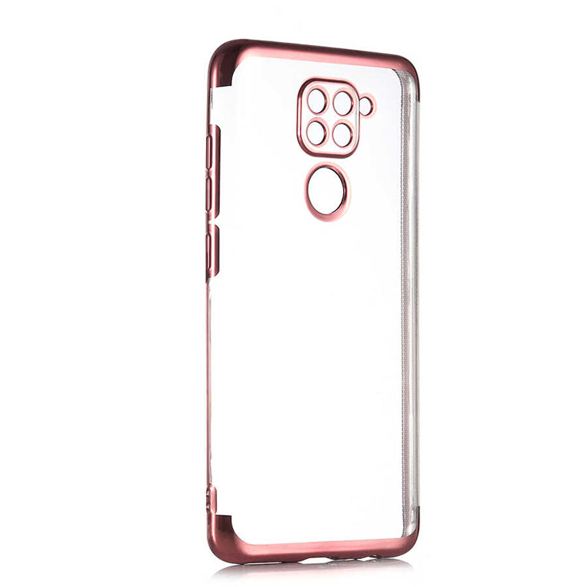 Xiaomi Redmi Note 9 Kılıf Zore Dört Köşeli Lazer Silikon Kılıf