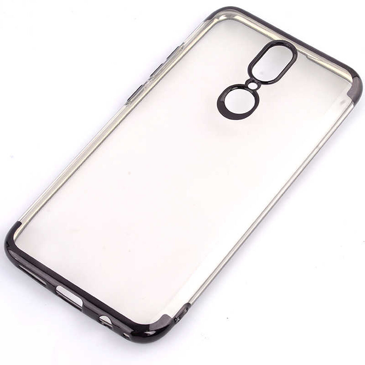 Vestel V7 Kılıf Zore Dört Köşeli Lazer Silikon Kılıf