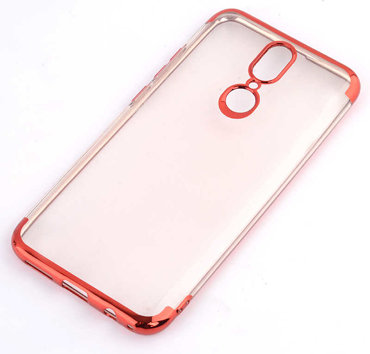 Vestel V7 Kılıf Zore Dört Köşeli Lazer Silikon Kılıf