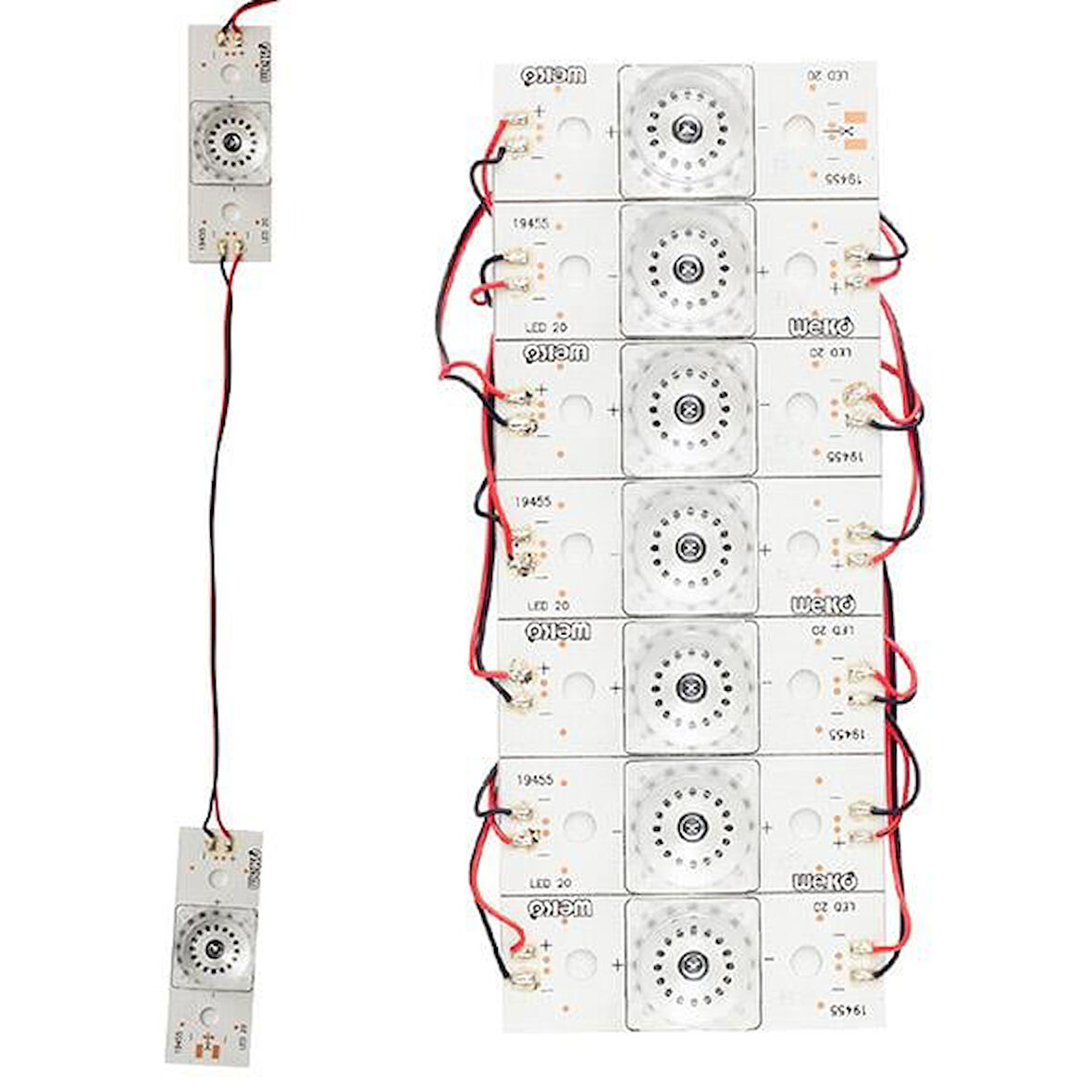 Ayt 6 Volt Tek Kablolu Birbirine Bağlı Led 1 Adet Aydınlatma