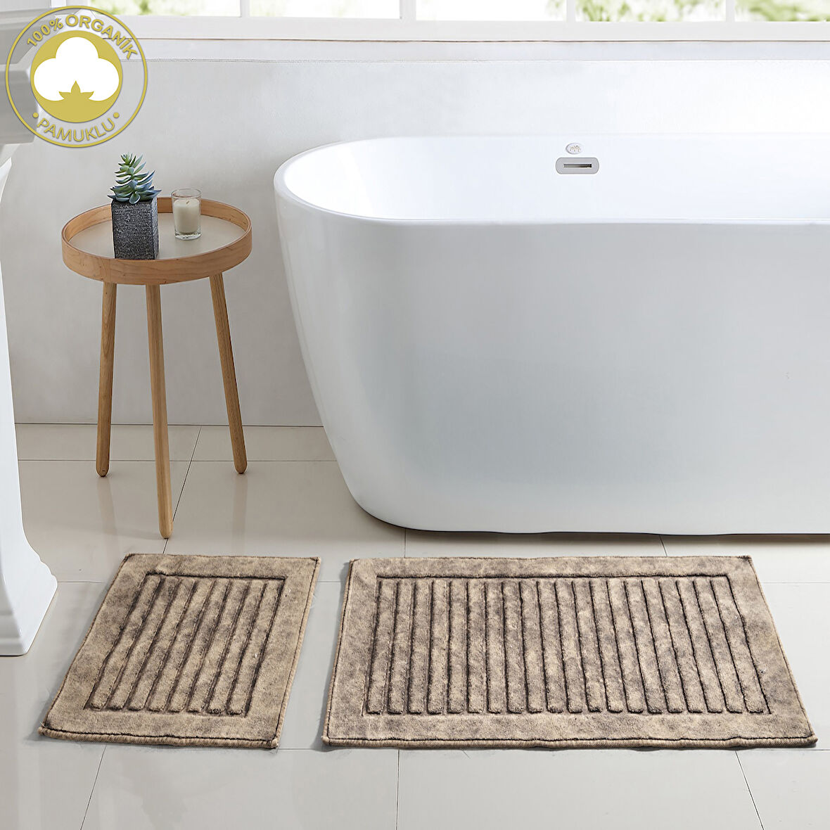 Alanur Mikonos Cotton 2 Li Paspas Eskitme Hardal