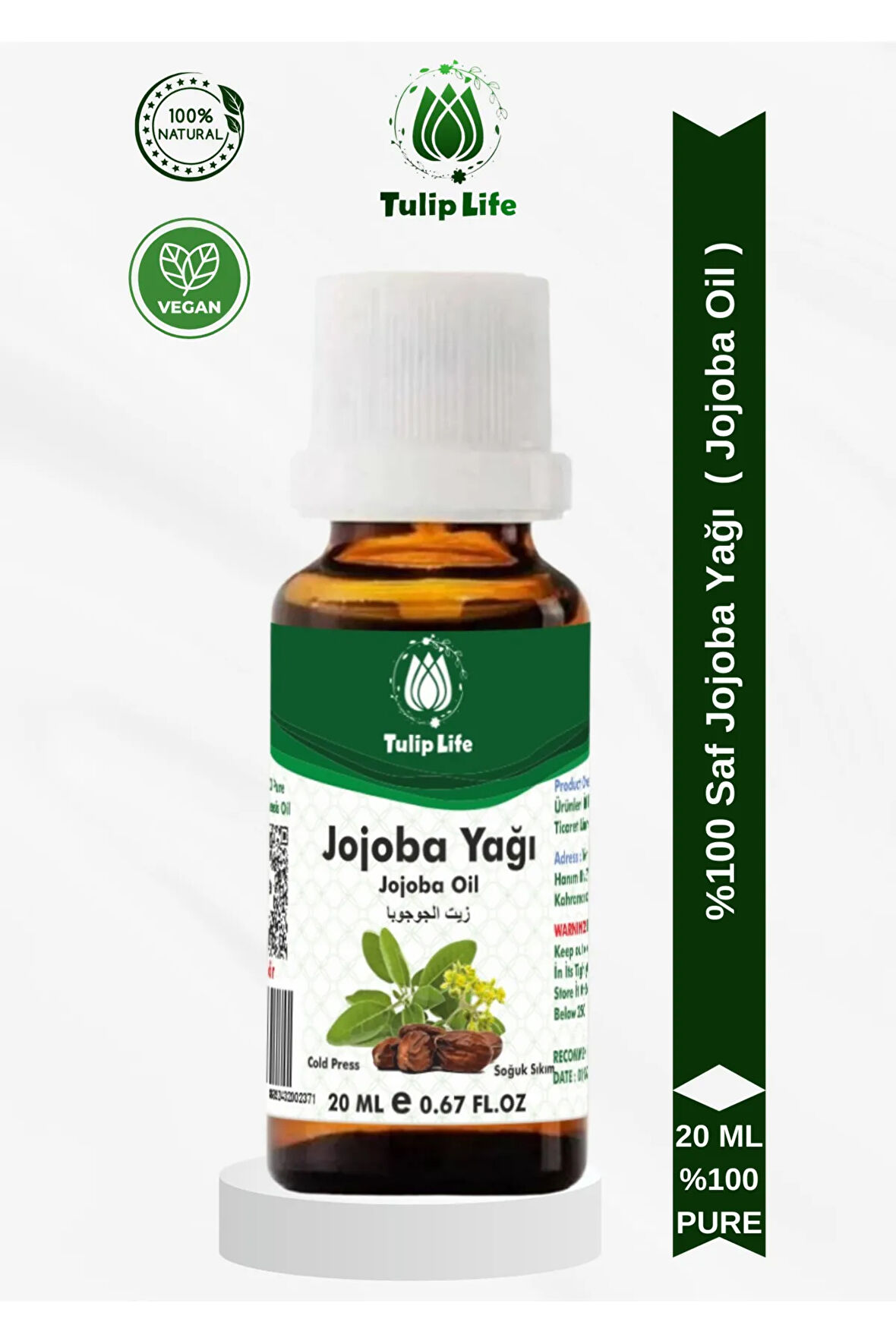 Jojoba Yağı ( Jojoba Oil ) 20 ml