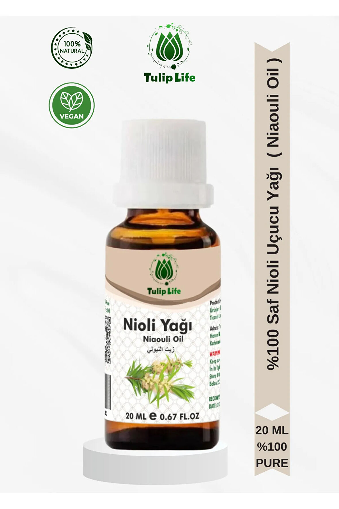 Nioli Uçucu Yağı ( Niaouli Essential Oil ) 20 Ml