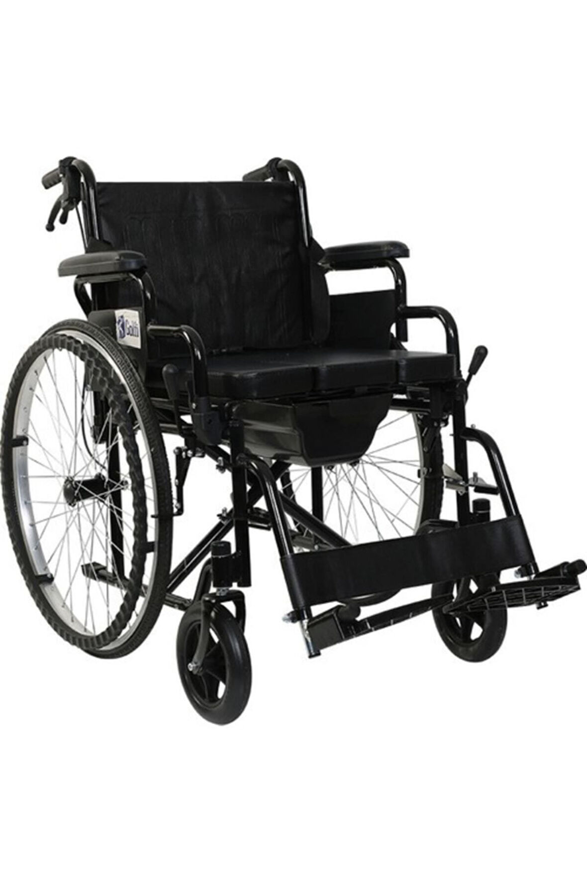 Medikaltec G-120 Klozetli Manuel Tekerlekli Sandalye / Commode Manual Wheelchair