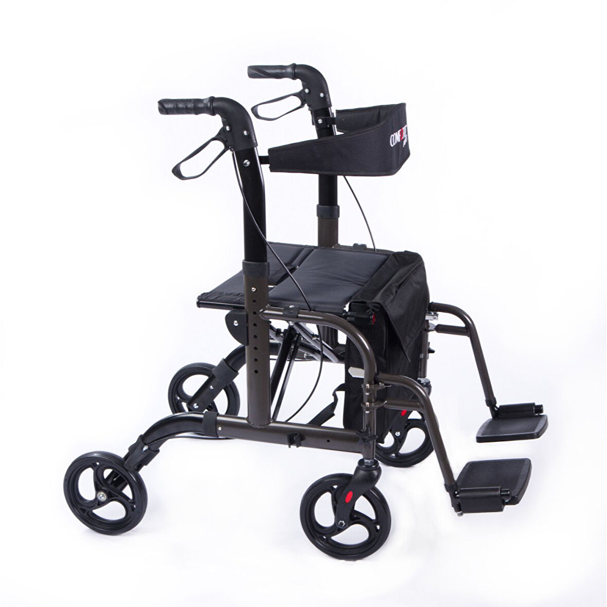 Medikalcim Comfort Plus Dm9124 Lüx Ayak Pedallı Alüminyum Rolatör