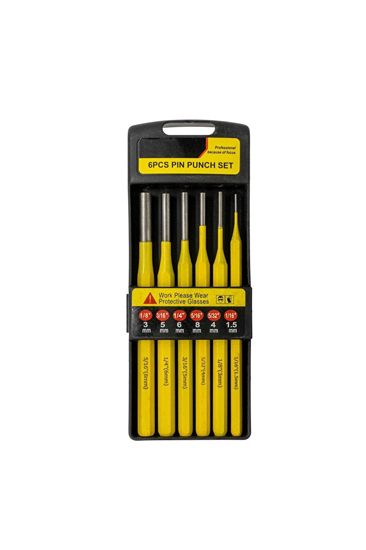  Düz Pim Çıkarma Takımı 6 Parça