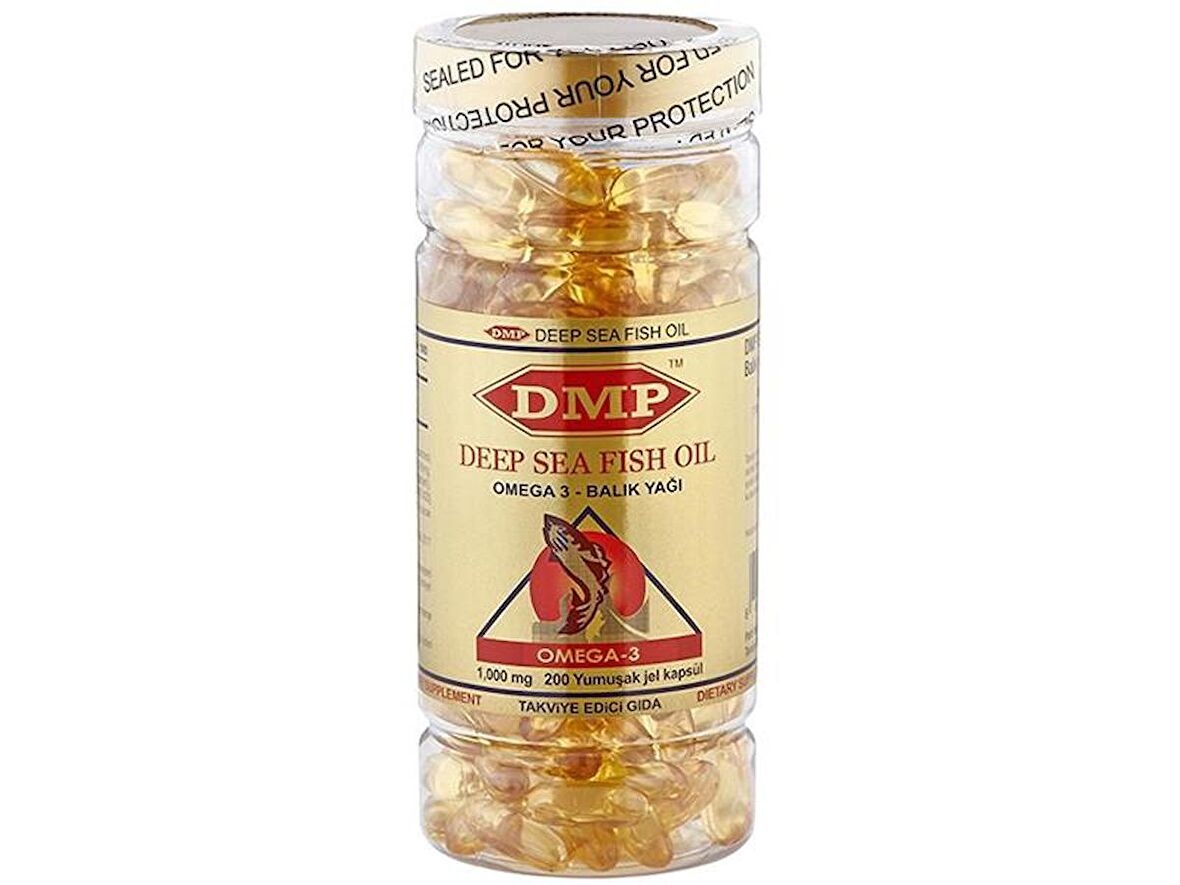 Dmp Omega 3 1000 Mg Balık Yağı 200 Softgel