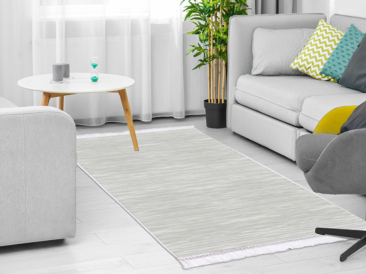 Dekoreko İnci Halı Dijital Saçaklı 1889 Desen 1