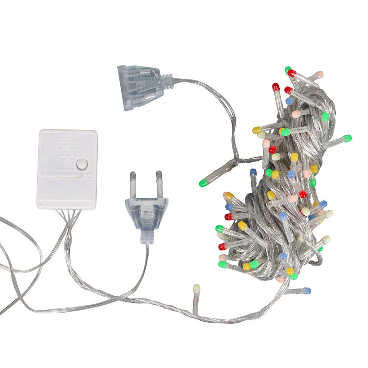 Winnboss WN-1182 RGB Renkli 10 Metre Dekoratif Led Yılbaşı Işığı 5 Watt Aydınlatma AC220V