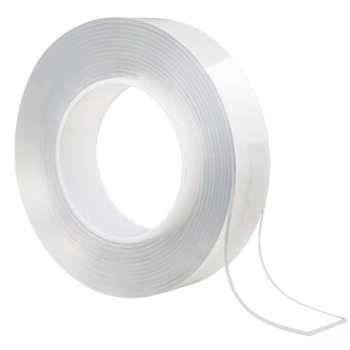 Sunup SN-24358 20Mm 3 Metre Çift Taraflı Nano Teknoloji Süper Yapıştırıcı Şeffaf Bant