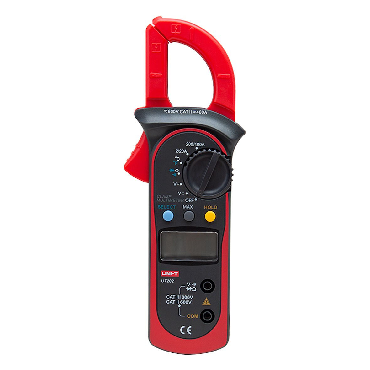 Powermaster Pensampermetre UT-202 Ac Dc Voltaj Akım Sıcaklık Ölçer Ölçüm Cihazı