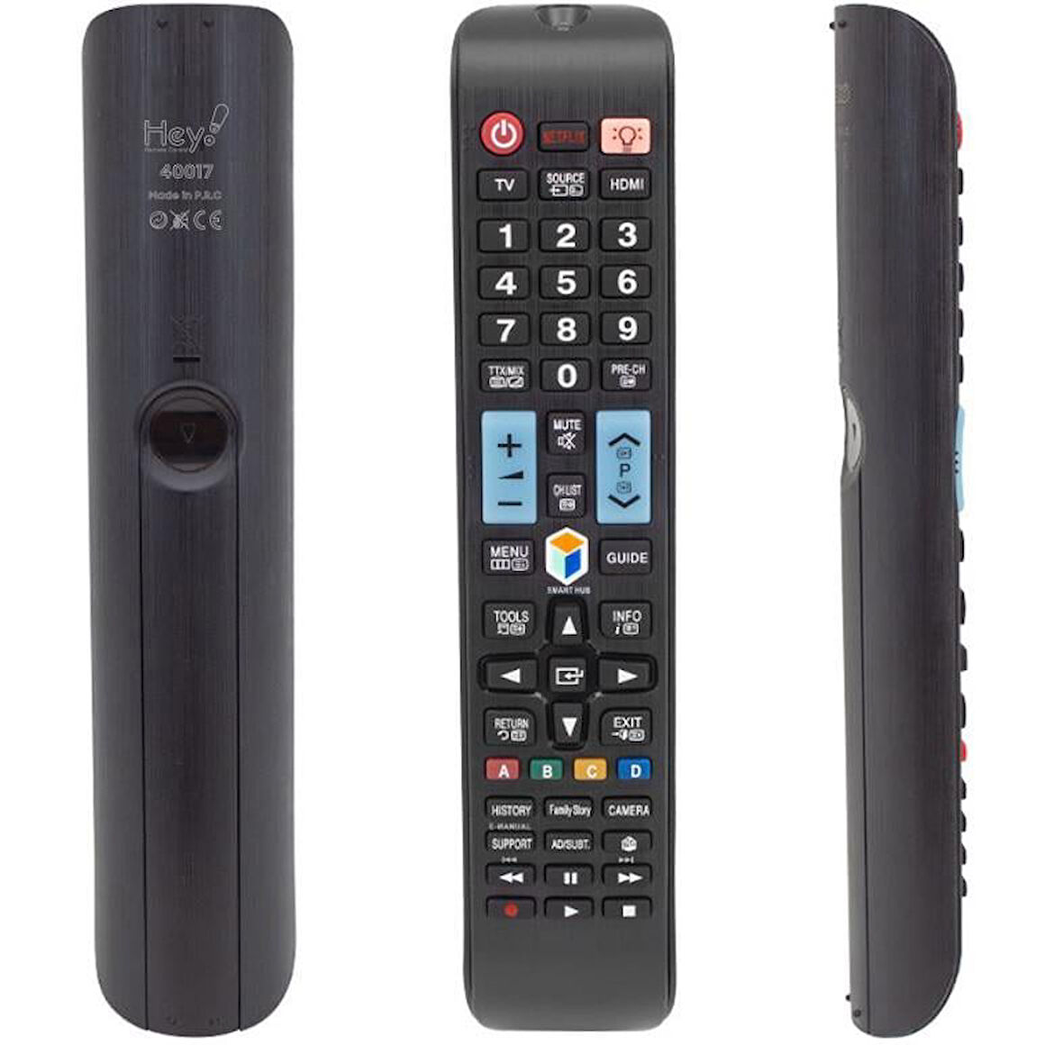 Ayt RM-D1078+L Samsung Netflix Source Tuşlu Lcd Led TV Kumanda