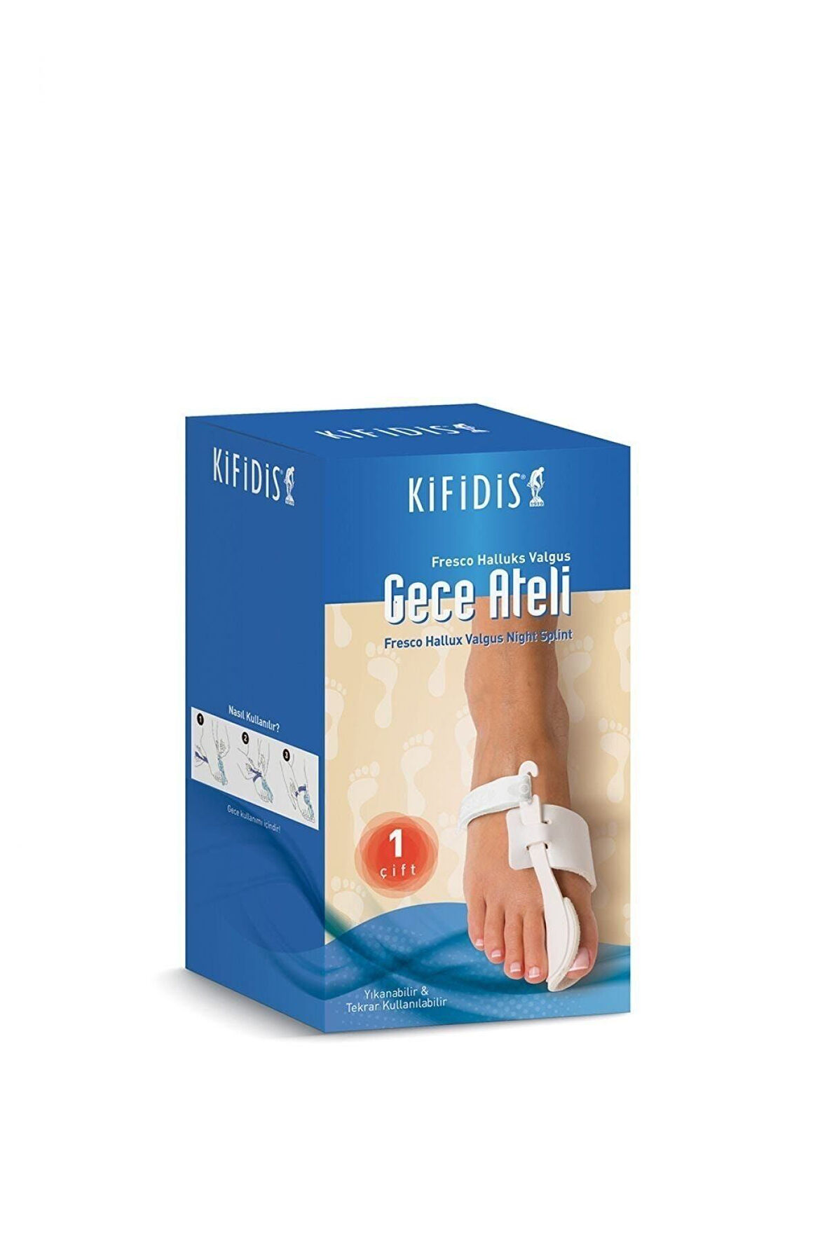 Medikaltec - F-20 Halluks Valgus Gece Ateli Std -l Beden
