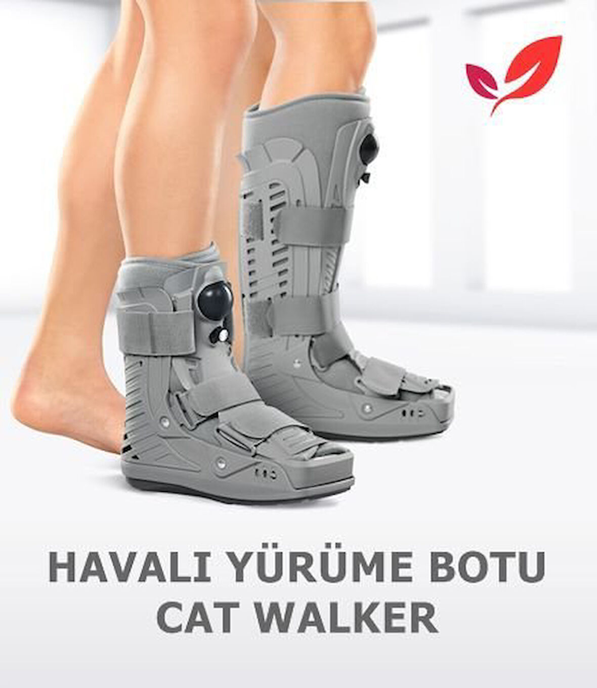 Medikaltec  Uzun Long Havalı Yürüme Yürüyüş Botu Cat Walker Stabilizasyon Ortezi XLARGE