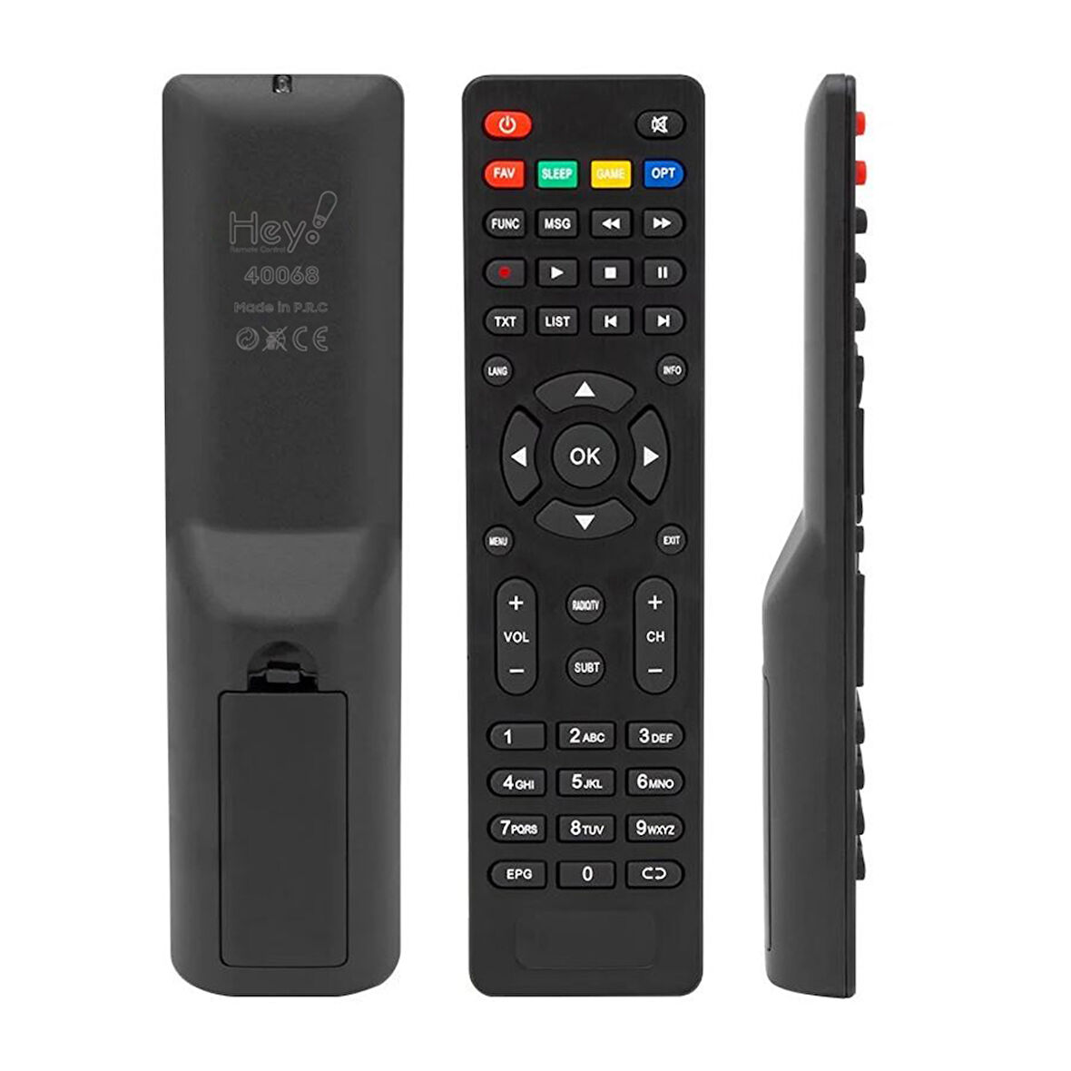 Ayt Teledünya 9600HD 8900HD Neta Kablo TV Universal Uydu Kumandası Uzaktan Kumanda