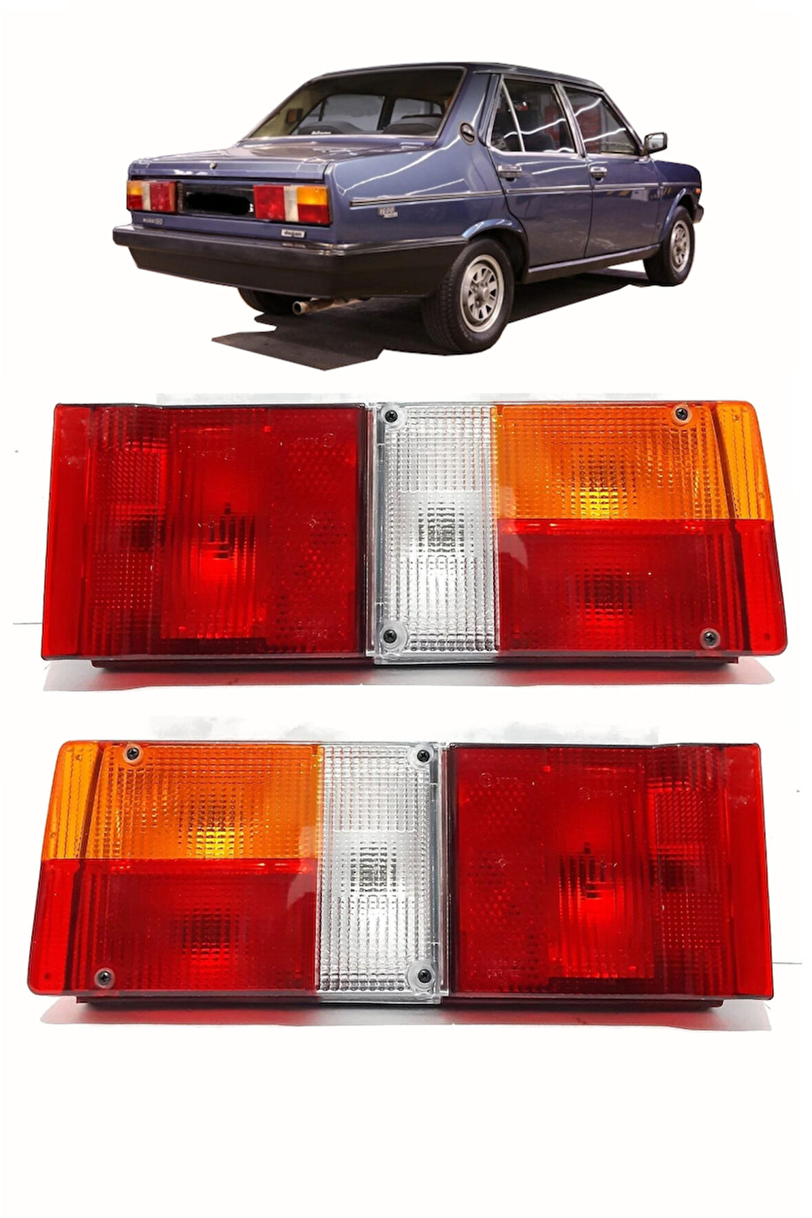 Murat 131 Şahin Doğan Stop Lambası Sağ Sol Takım 1983-1987 Uyumlu