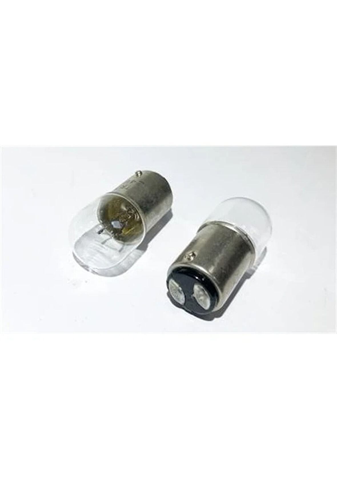 12v 68 Ampul 5w Çift Duy Tek Flaman Ba15d Marin 2 Adet
