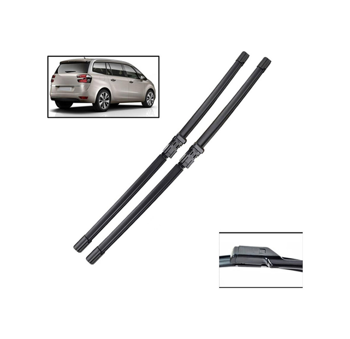 Citroen C4 Grand Picasso Ön Cam Muz Silecek Takımı 2014-2018