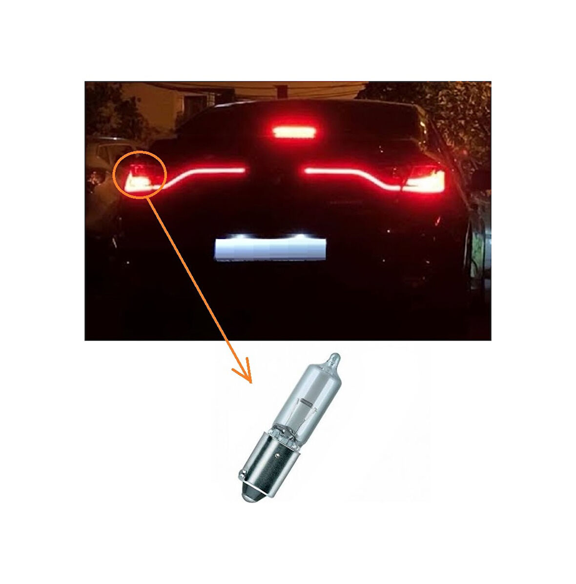 Renault Megane 4 Arka Stop Fren Ampülü Photon H21W Ph5714