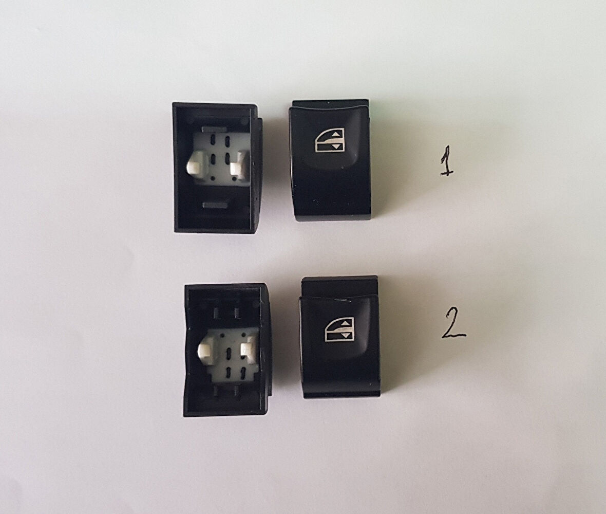Cam Kaldırma Anahtar Düğme Kapağı Fluence-megane 3 ( 2 Adet) 2 Nolu Ürün