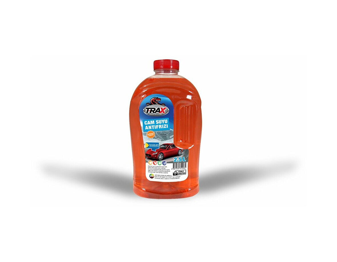 Trax Yazlık Cam Suyu Antifrizi 2.5 LT Bubble Gum Parfümlü