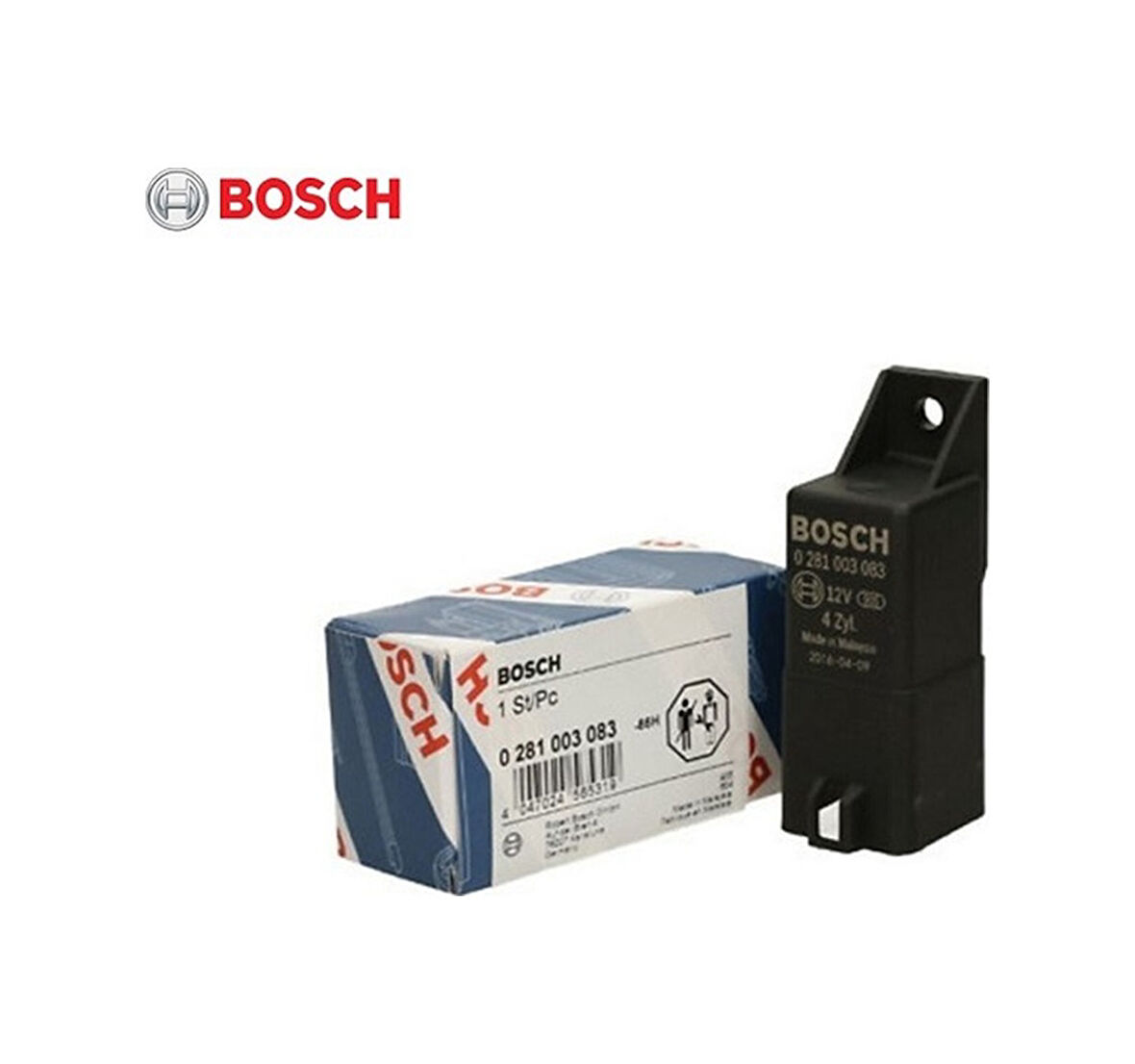 Bosch 12V Isıtma Kızdırma Rölesi Audı-Mercedes-Opel-Seat-Skoda-Volkswagen-Jeep-Dodge-Chrysler-Chevrolet