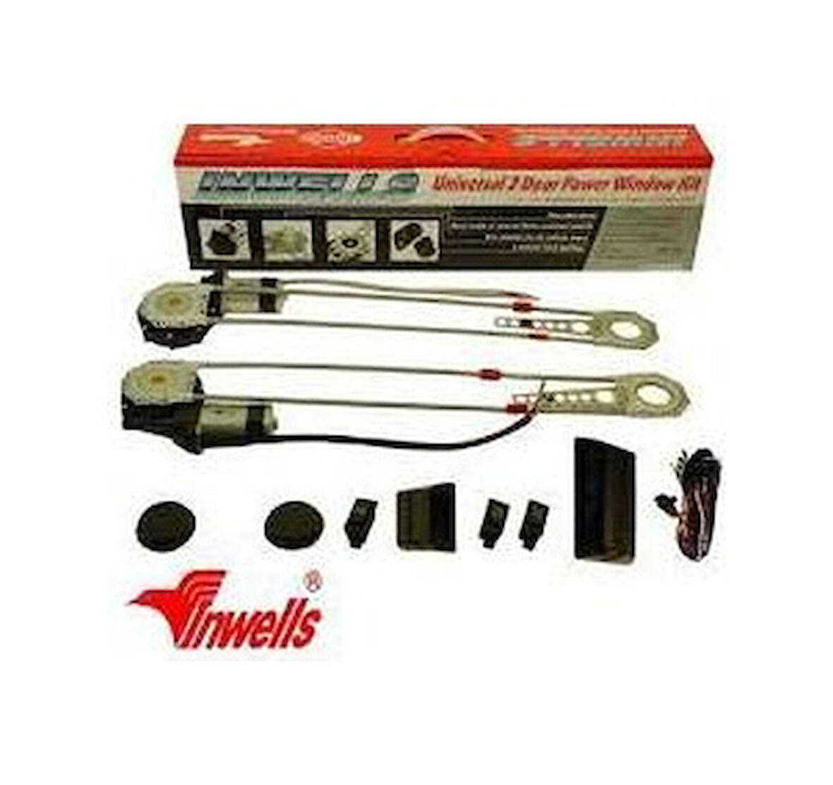 Otomatik Cam Kaldırma Seti 2li 12 Volt Unıversal