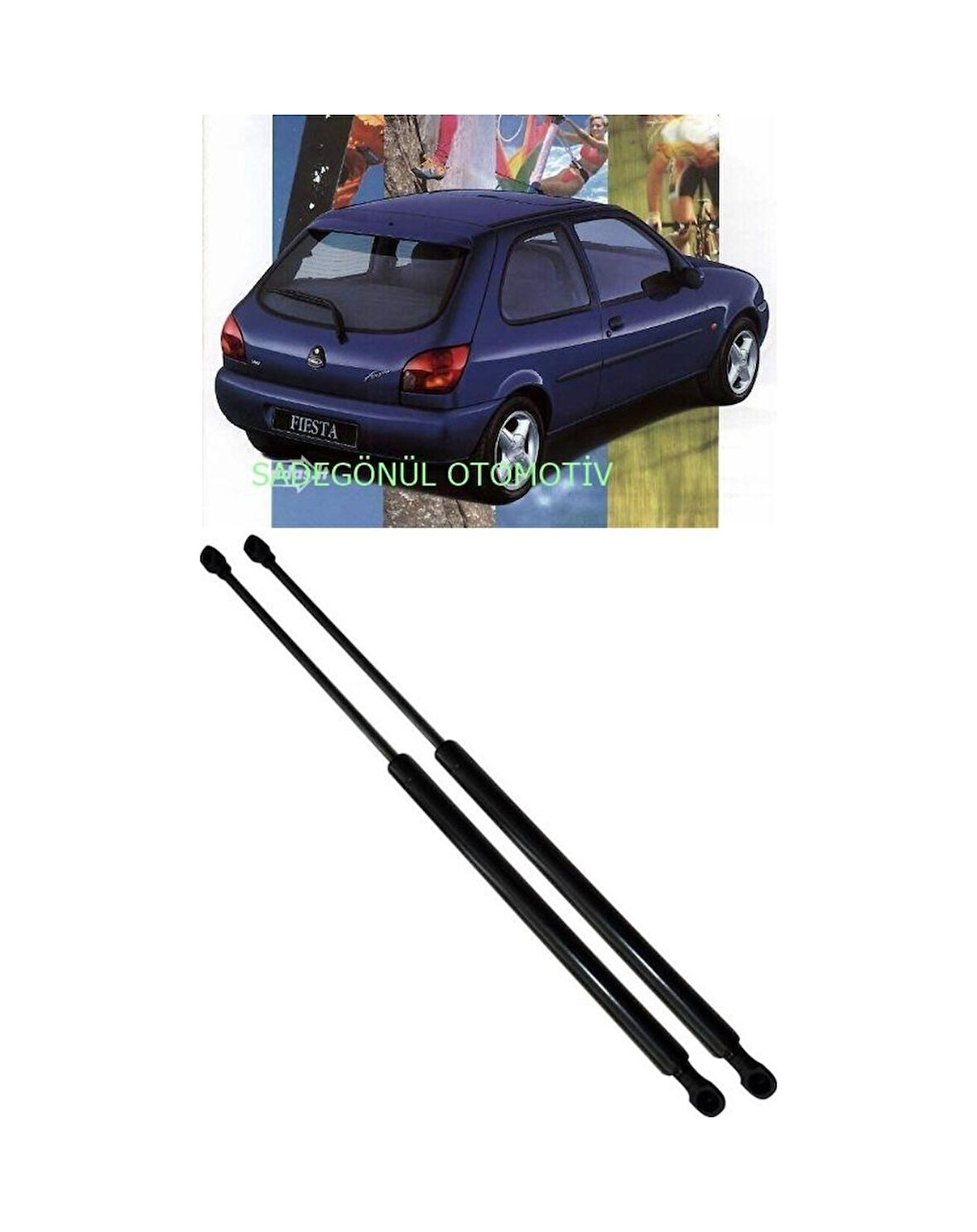 Bagaj Amortisörü 1996-2001 Ford Fiesta 2 Adet Takim 324978017