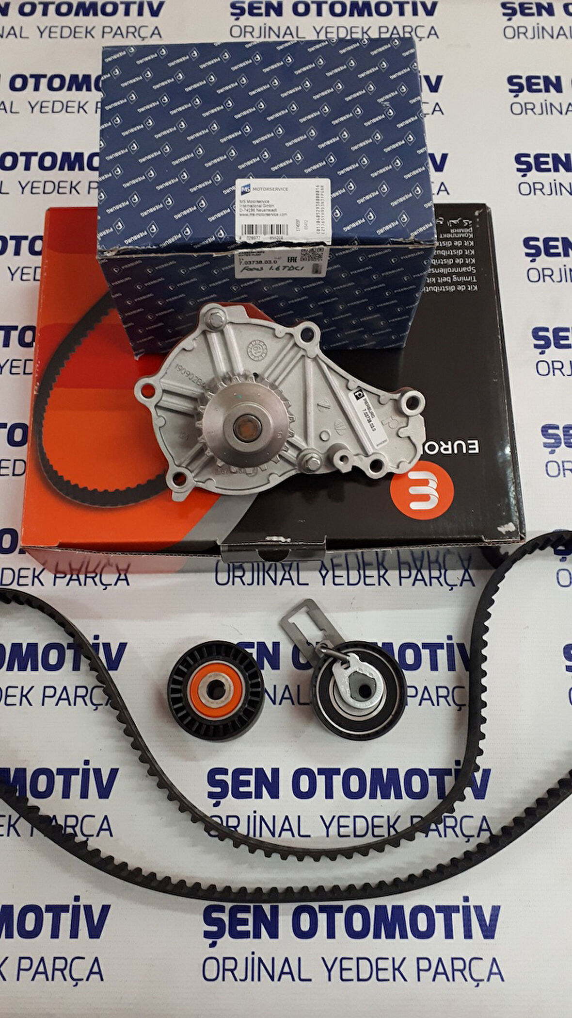 Ford Focus 3 2012-2017 Dizel Triger Seti ve Devirdaim Triger Set-Devirdaim