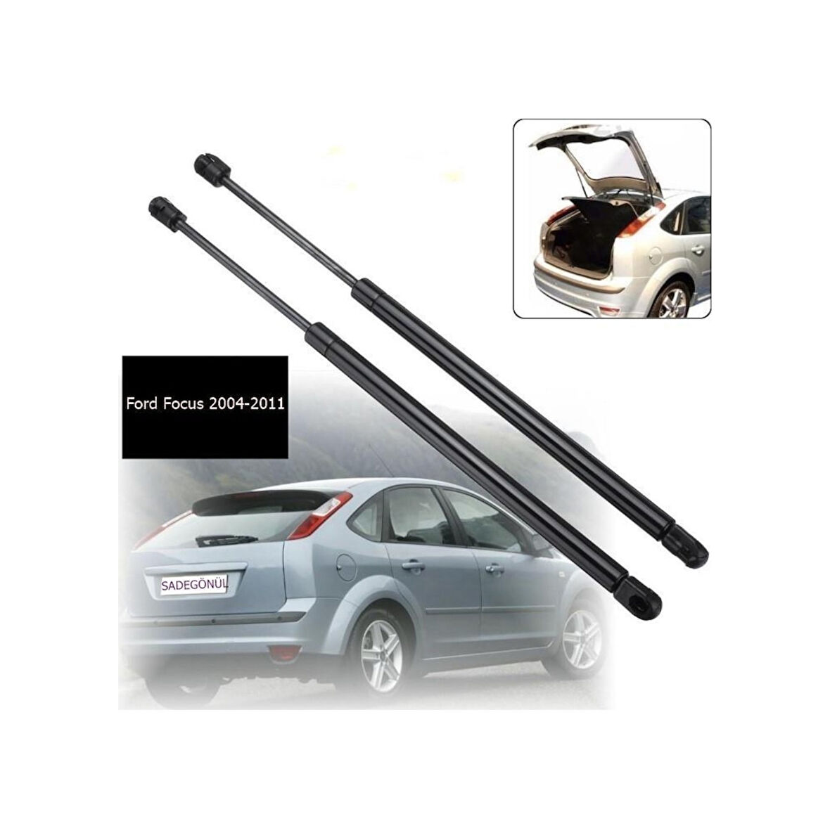 Focus Hb Için 2004-2011 Arasi Bagaj Amortisörü 2 Adet 469676041