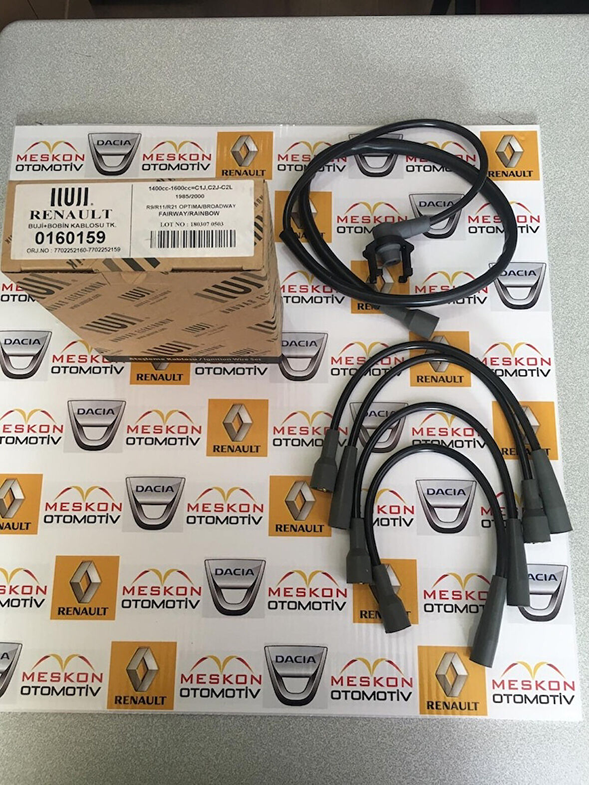 7702247027 - Ünüvar 160159 R9 R19 Buji Kablosu + Bobin Kablosu 295393718