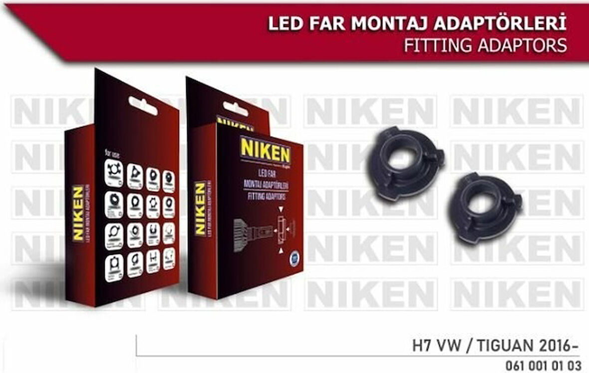 Vw Tiguan Led Xenon Montaj Aparatı H7 Uyumlu 2016 Ve Sonrası Nike