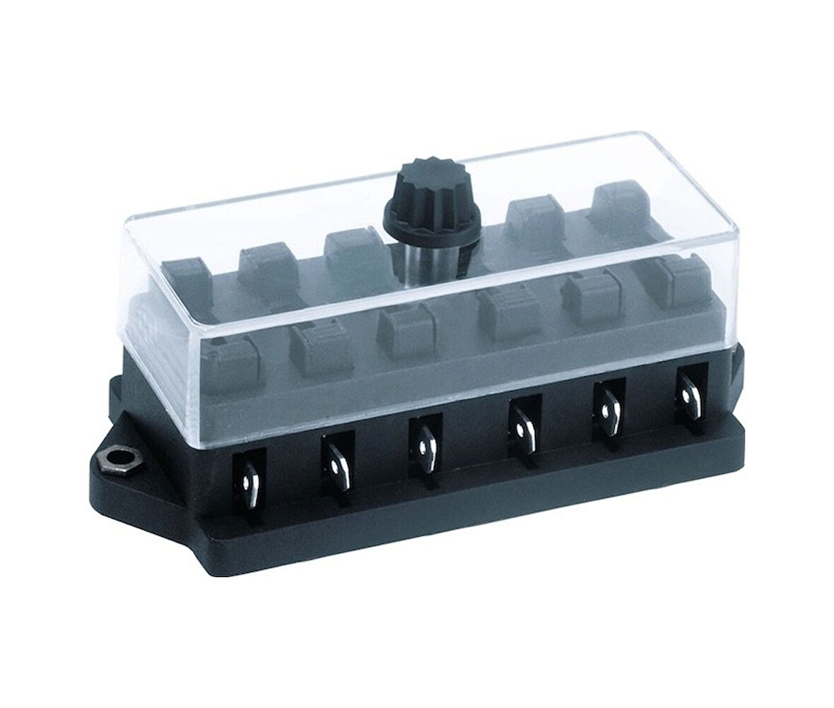 Standart Bıçak Sigorta Yuvası Kutusu 6 Sigortalık Sgt-47