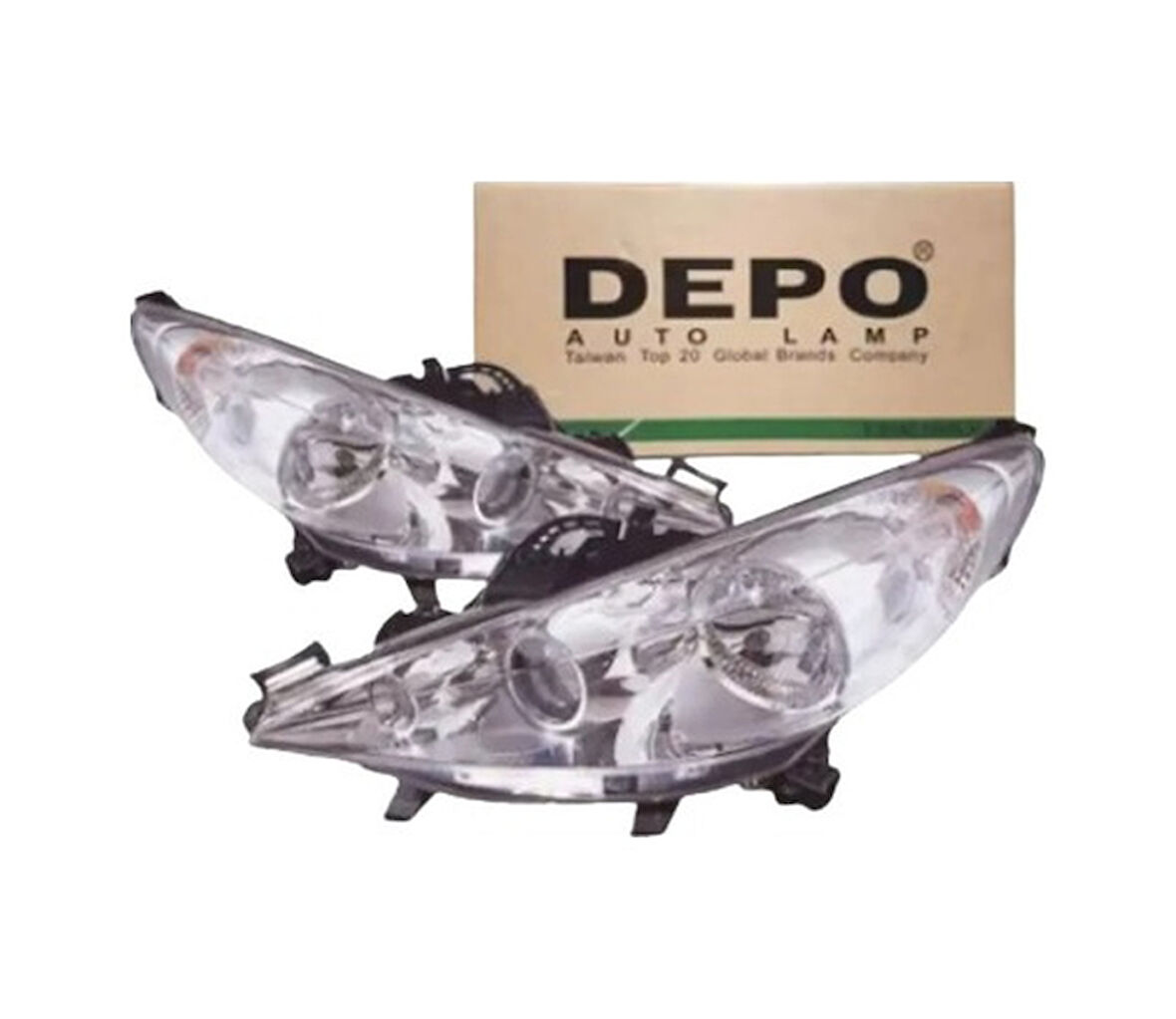 Peugeot 207 Rc Gt Yıl 200715 Depo Sağ Far Mercekli Sisli 620696