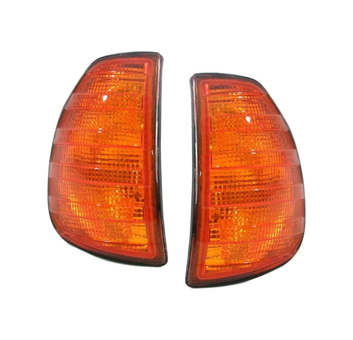 Mercedes W123 Turuncu Sinyal Lambasi Sag Ve Sol Set A+ Kalite 497032170
