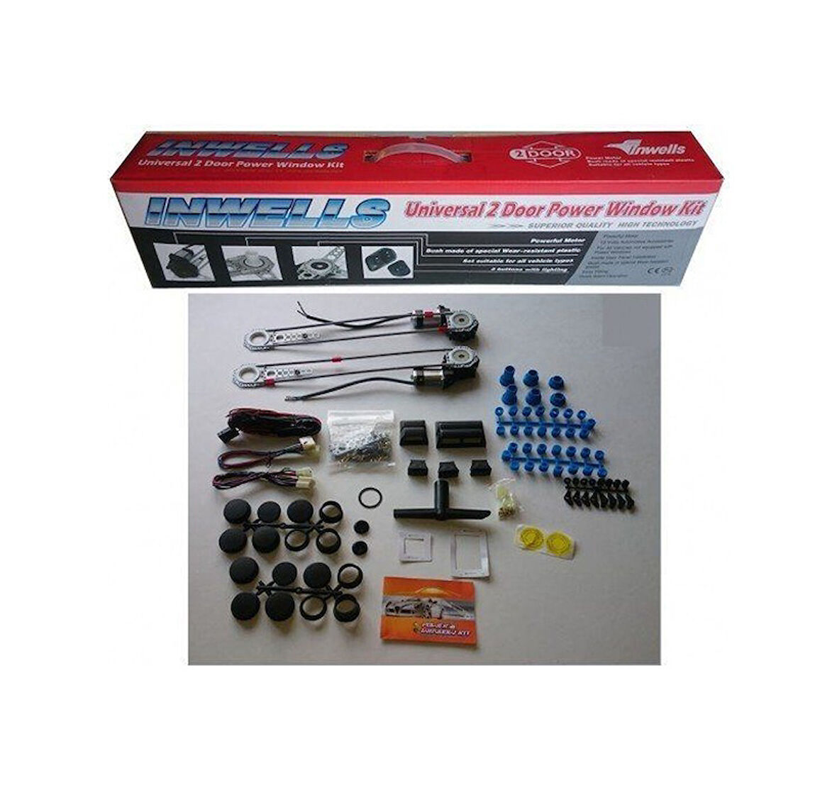 Otomatik Cam Kaldırma Seti - Kiti - Motoru Komple İnwells N11.421