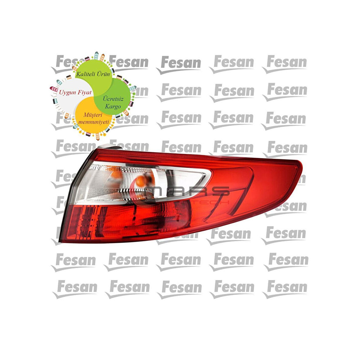 Renault Fluence Sağ Arka Stop Lambası Dış Ünite 2010--2015 N11.20567