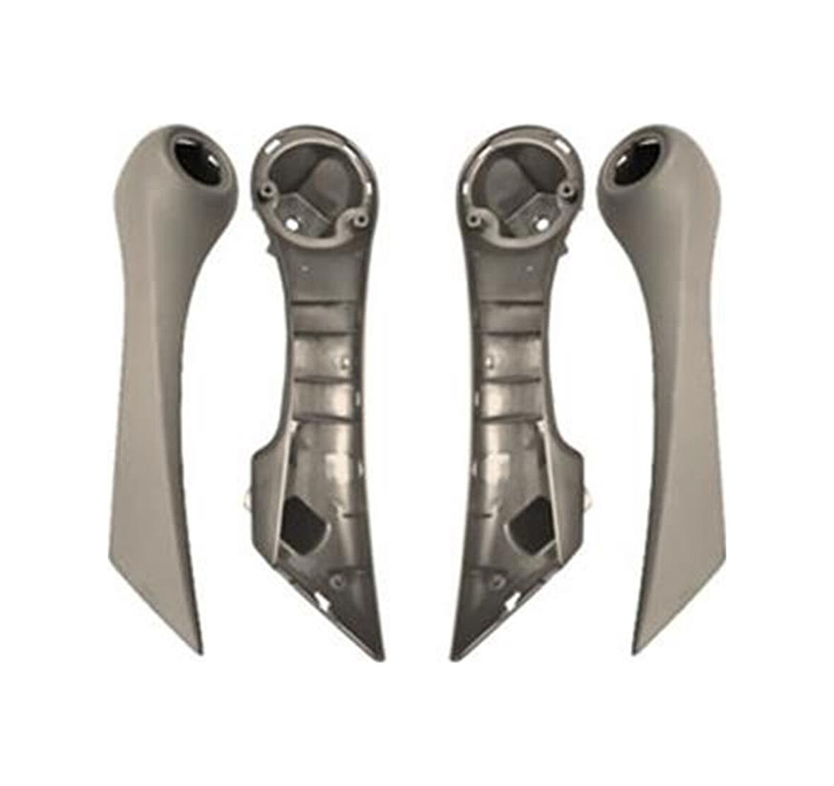 Kr-582 / Renault Megane 2 Kapı İç Kolçak Komple Takım Bej Sol -sağ