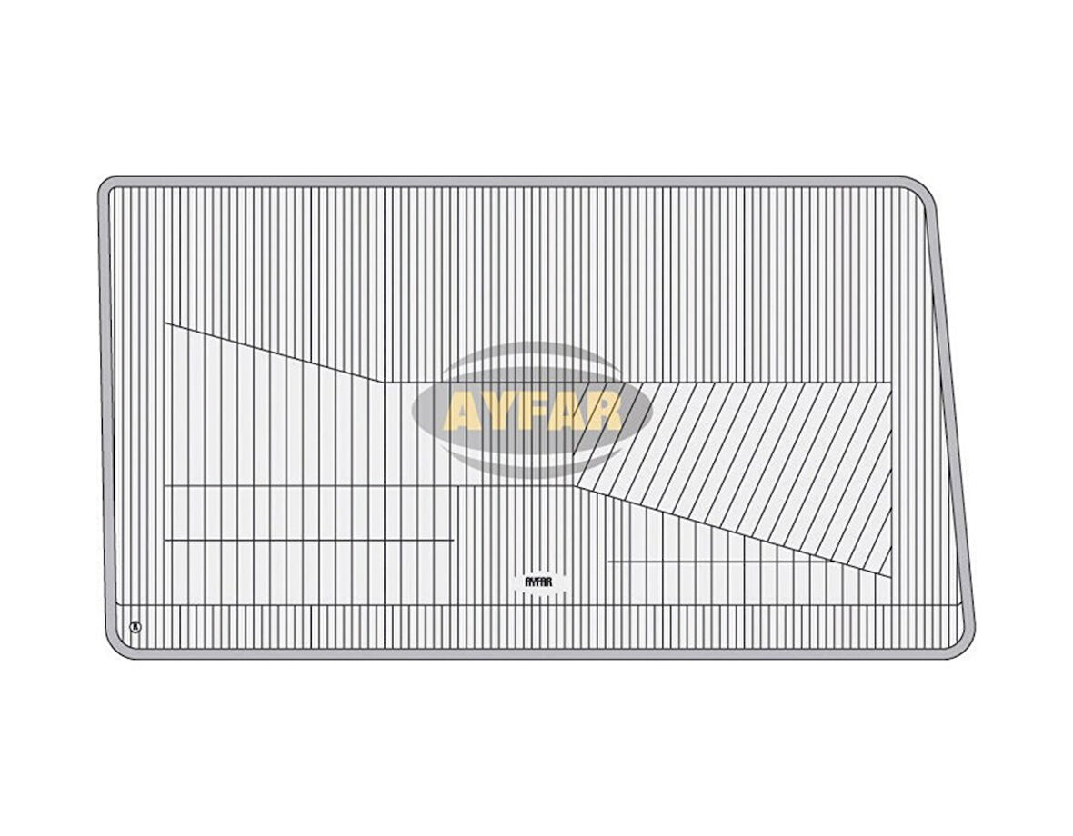 Ayfar Far Camı Tofaş Uyumlu Doğan/kartal Slx Sağ N11.246