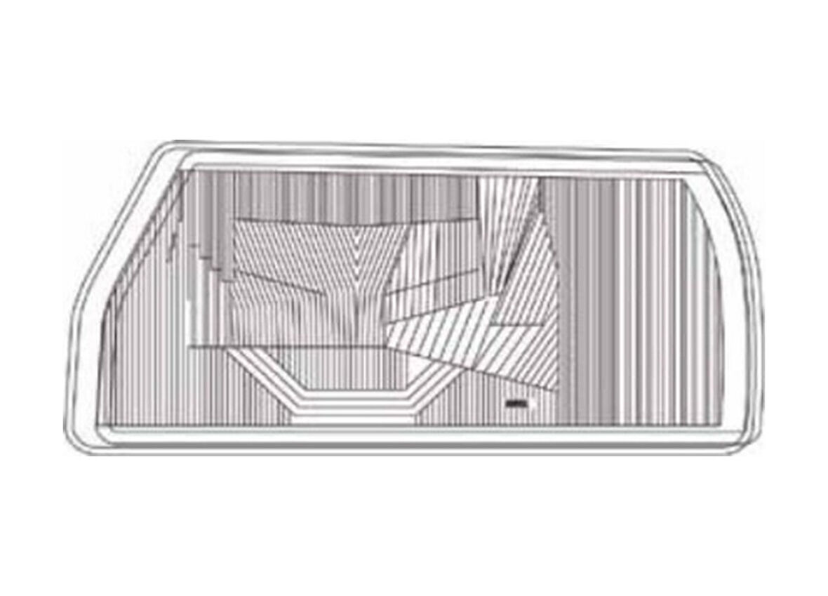 Skoda Favorit Ön Sol Sürücü Tarafı Farın Aydınlatma Camı