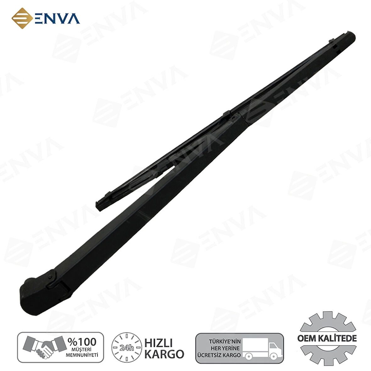 Fiat Uno Arka Cam Silecek Kolu Ve Süpürgesi Takimi Seti Komple 157508894