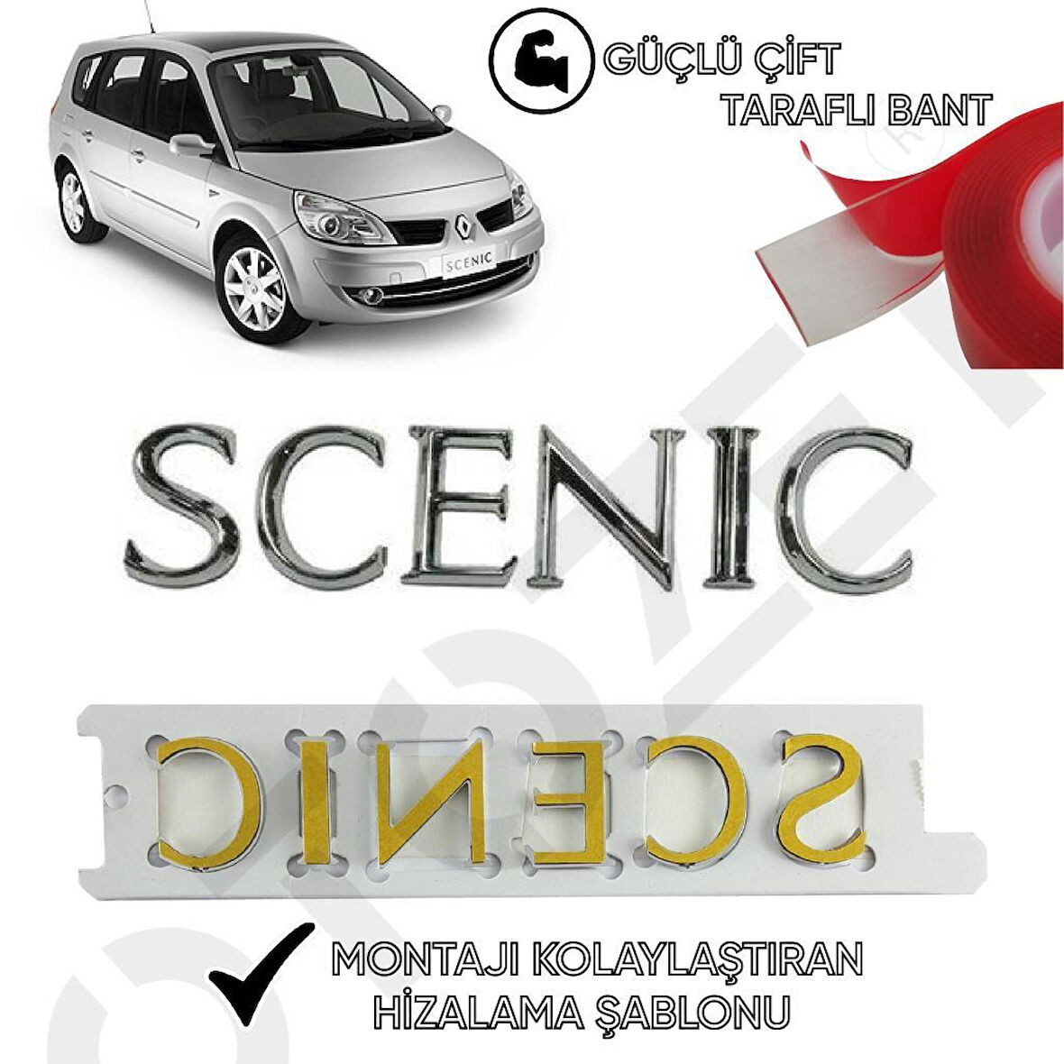 Scenic 2 Bagaj Yazisi Scenic Yazi 8200211785) 500019086