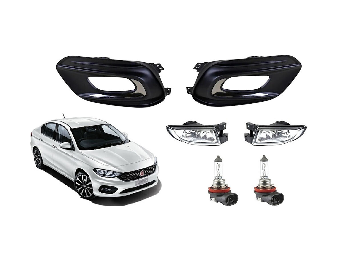 Fiat Egea Sedan Sis Farı Takımı (418197529)