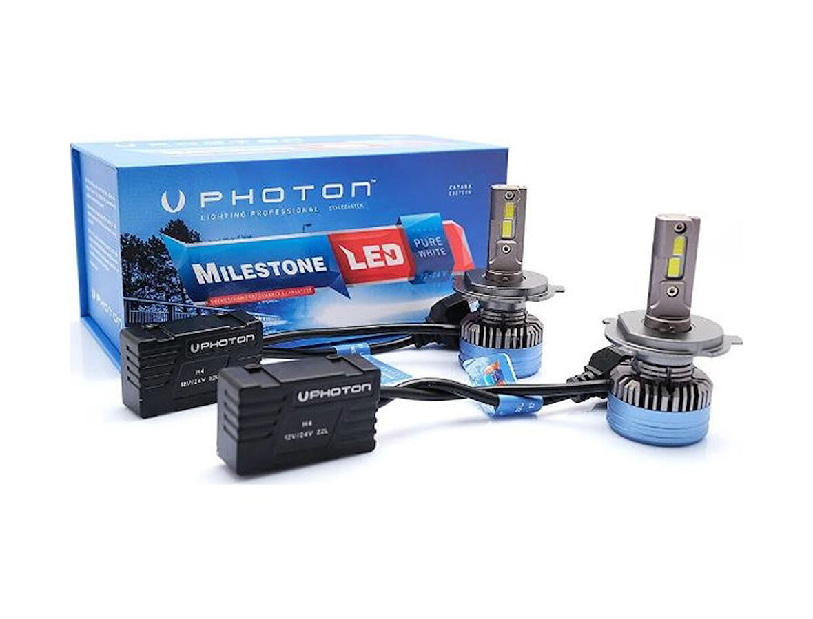 Photon Milestone H4 Katana Edition En Son Seri 12000 Lumen Led Far