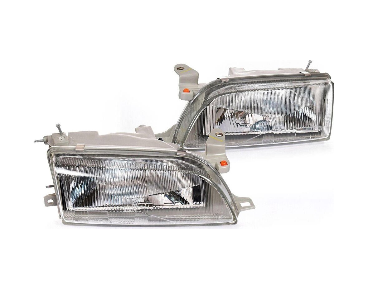 Toyota Corolla Uyumlu Ae101 Kasa Sağ Sol Ön Far Takımı 1993-1997 Depo