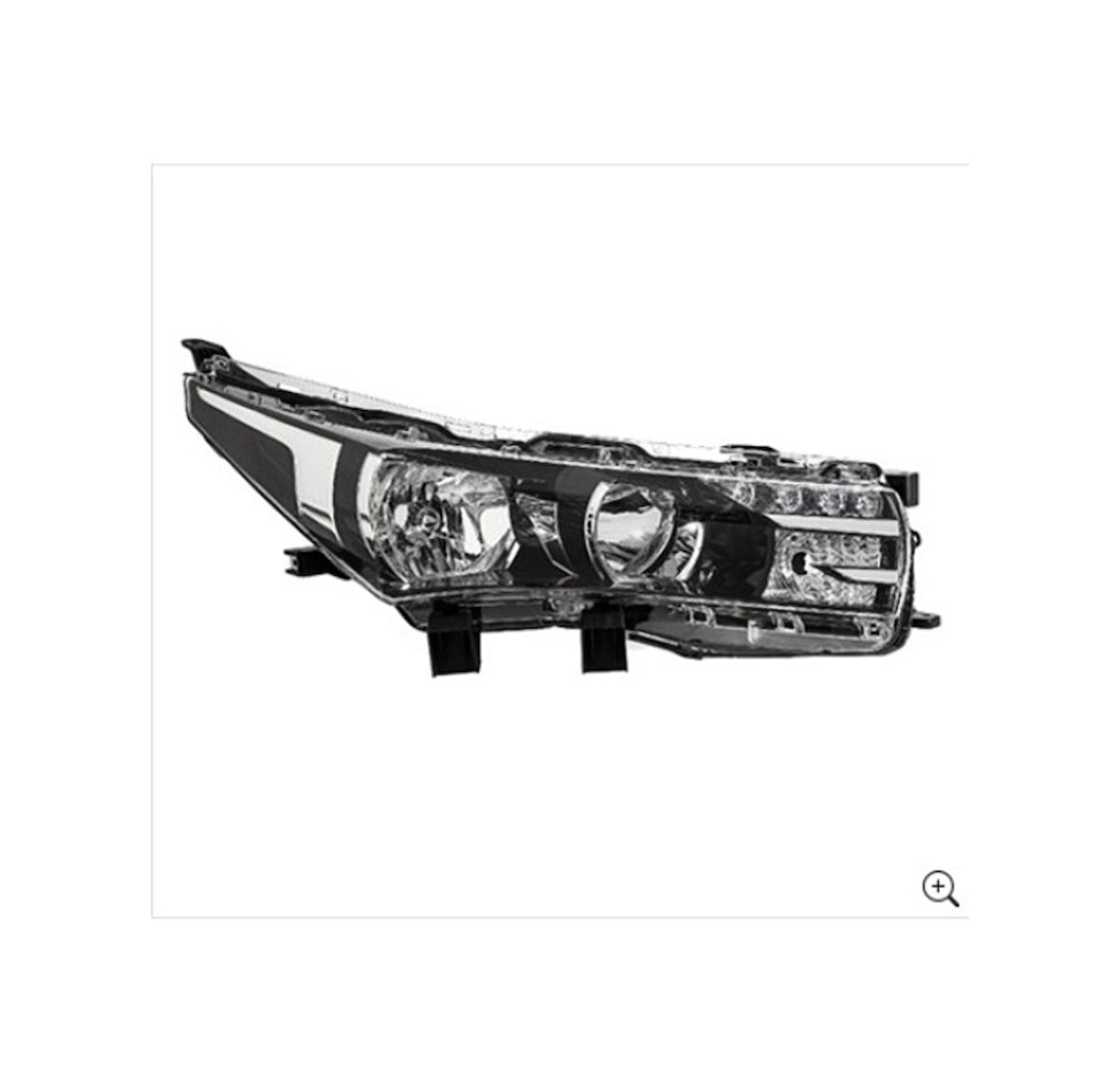 Toyota Corolla Uyumlu far sag Corolla Uyumlu far Yıl 2013 Üzeri Depo Ledli sag